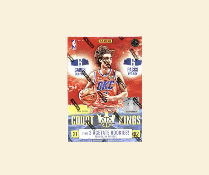 2021/22 Panini Court Kings Basketball International Blaster Box