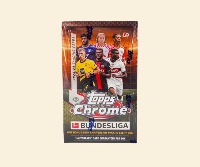 2023-24 Topps Chrome Bundesliga Soccer Hobby Box