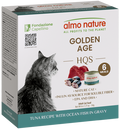 Almo Nature HQS Golden Age Cat Food - Tuna Recipe With Ocean Fish In Gravy 6 x 50g