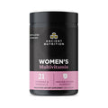 Ancient Nutrition Women's Multivitamin supplement container on a white background