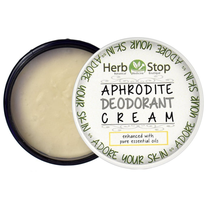 Aphrodite Deodorant Cream Open Jar
