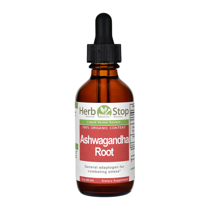 Organic Ashwagandha Root Extract 2 oz