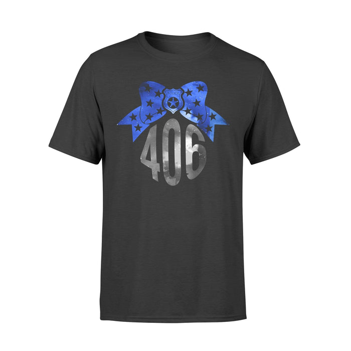 Apparel S / Black Personalized Shirt - Badge Number Monogram Bow - DSAPP