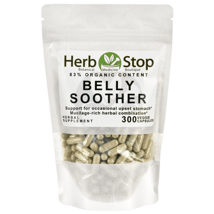 Organic Belly Soother Capsules Bulk Bag
