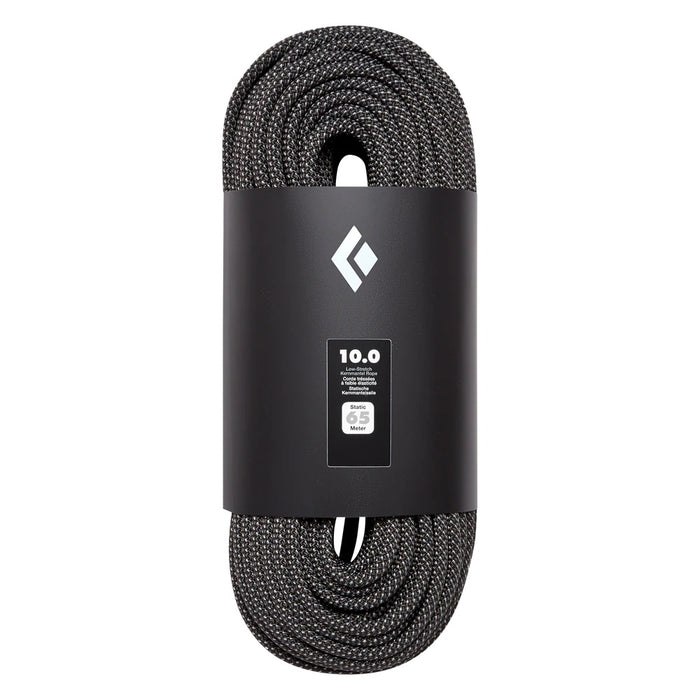 Black Diamond 10.0mm Static Rope Black - 65M