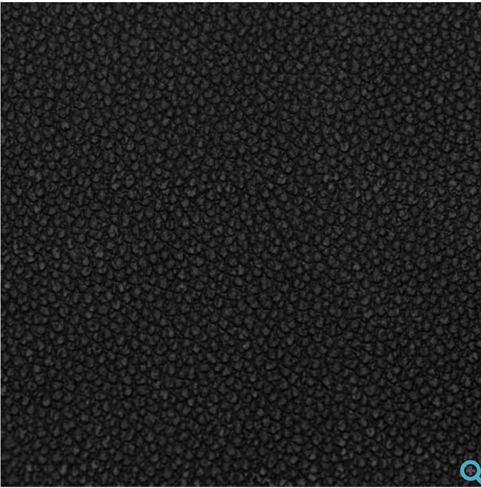 Black Pebble Faux Leather 1/2 yard -- Sallie Tomato