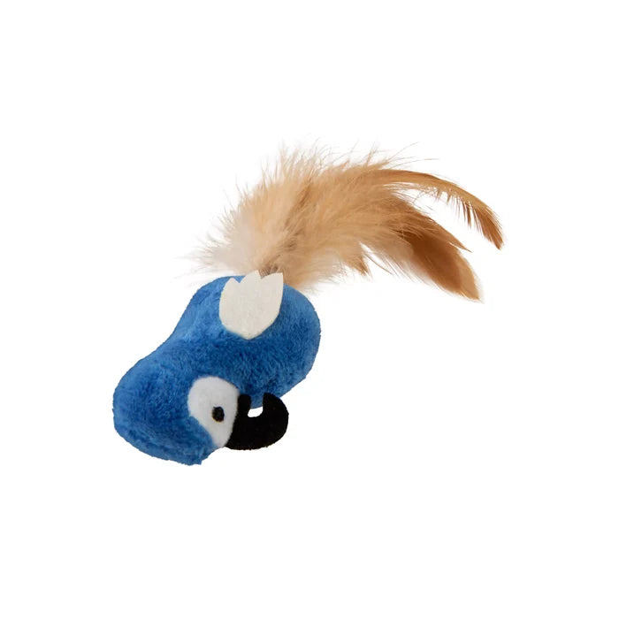 Chatty Chirp HappyNip  Silvervine & Catnip Plush Bird Electronic Sound Cat Toy - Instincts by SmartyKat