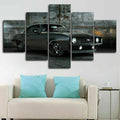 Chevrolet Camaro Ss 1969 Muscle Car Wall Art Frame Canvas Printing Decor