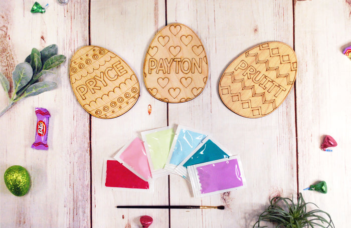 DIY Wood Easter Egg
