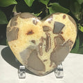 Double Sided Septarian Heart