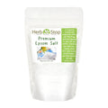 Bag of Herb Stop Premium Epsom Salt on a white background