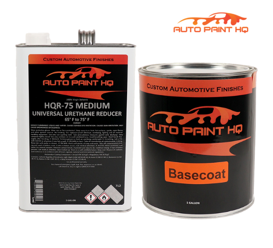 Ford YY White Basecoat With Reducer Gallon (Basecoat Only)