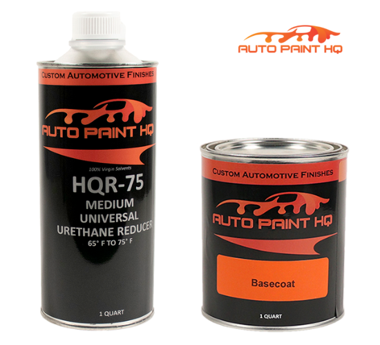 GM WA566F Meadow Green Basecoat With Reducer Quart (Basecoat Only)