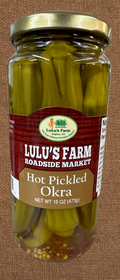 Hot Pickled Okra