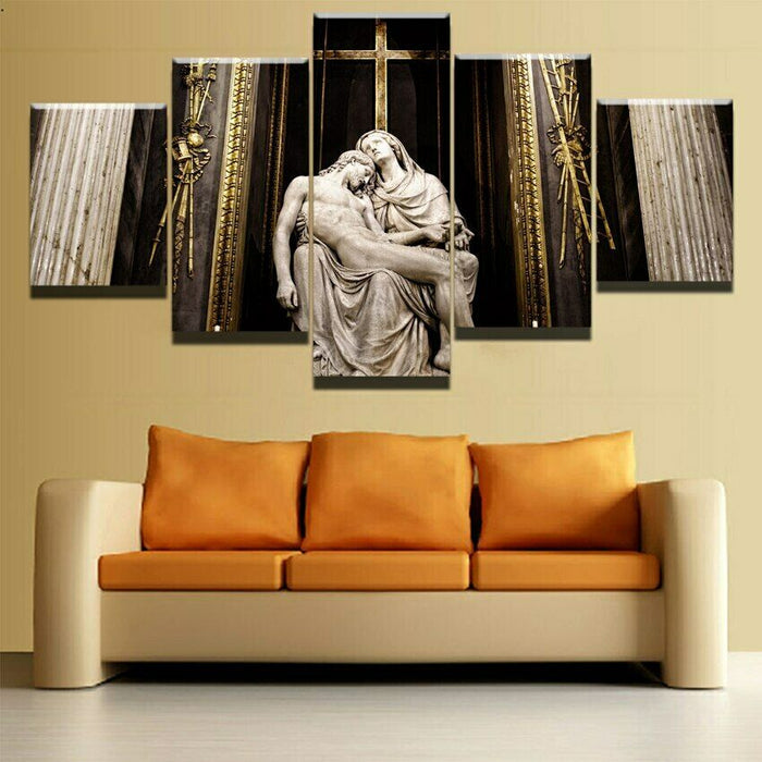Jesus Christian Religious Wall Art Frame Canvas Printing Decor
