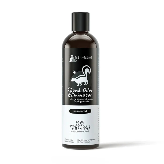 Kin + Kind Skunk Odor Eliminator Pet Shampoo 12oz
