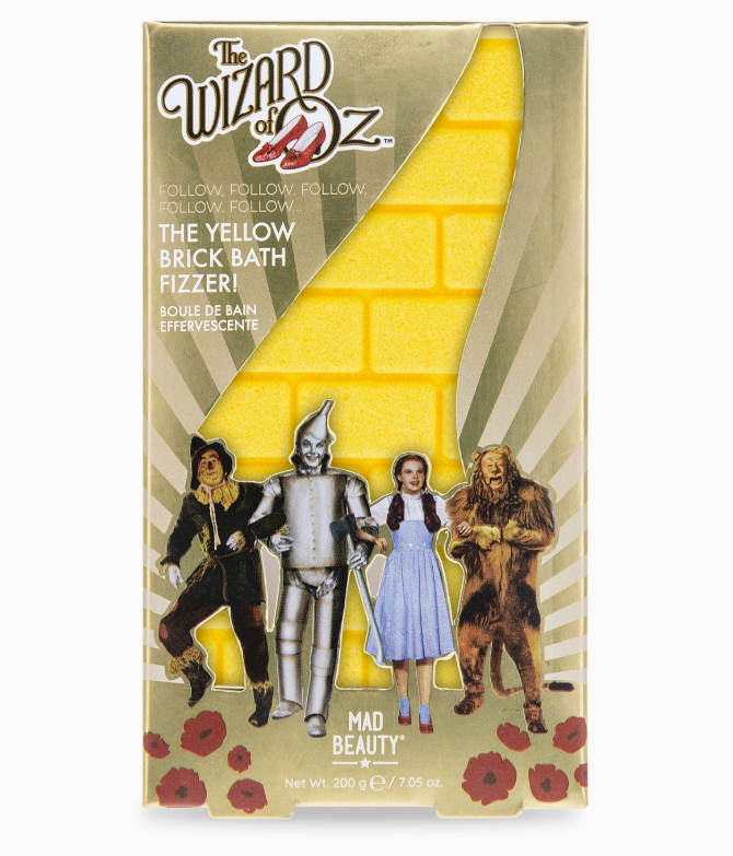Mad Beauty Warner Wizard of oz Yellow Brick Fizzer