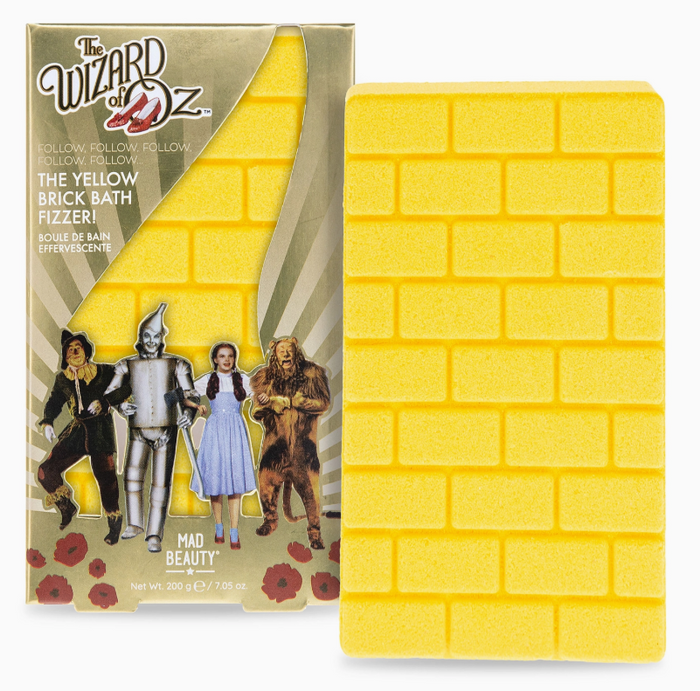 Mad Beauty Warner Wizard of oz Yellow Brick Fizzer
