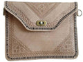 Mdina Square Clutch - Beige - Mdina Collection | Moroccan Corridor