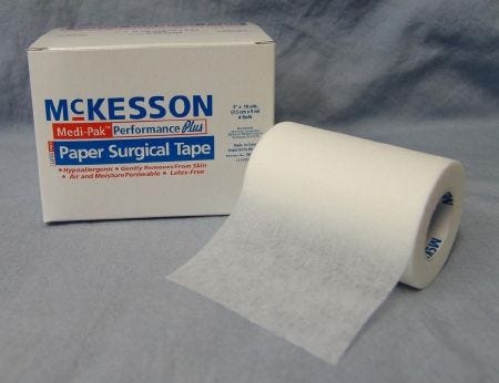 Medical Tape McKesson 16-47330 Paper NonSterile. Box of 4.