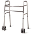 Medline Bariatric Folding Walker with 5" Wheels 28937569