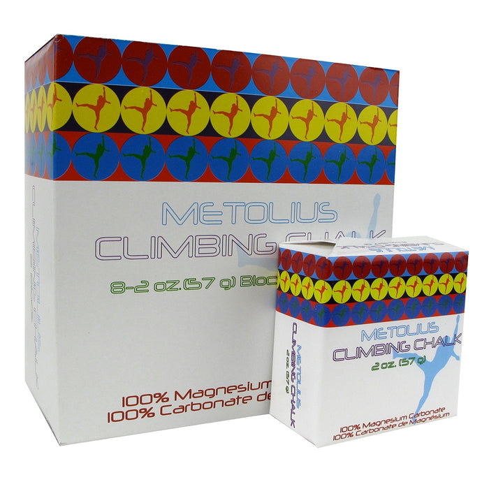 Metolius Climbing Chalk 2 oz. Block 8 Pack