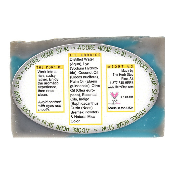 Mountain Air Soap Back