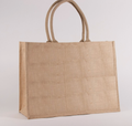 Natural Jute Pocket Tote