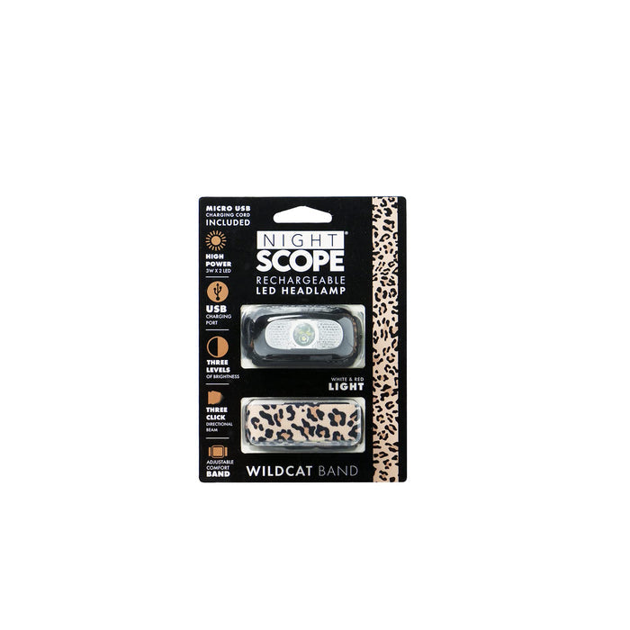 Night Scope Wildcat Head Lamp 3pcs