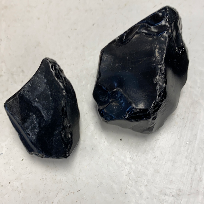 Obsidian Natural Gemstone – view 2