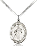 Our Lady Untier of Knots medal S3831, Sterling Silver