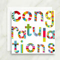Patterned Congratulations Card