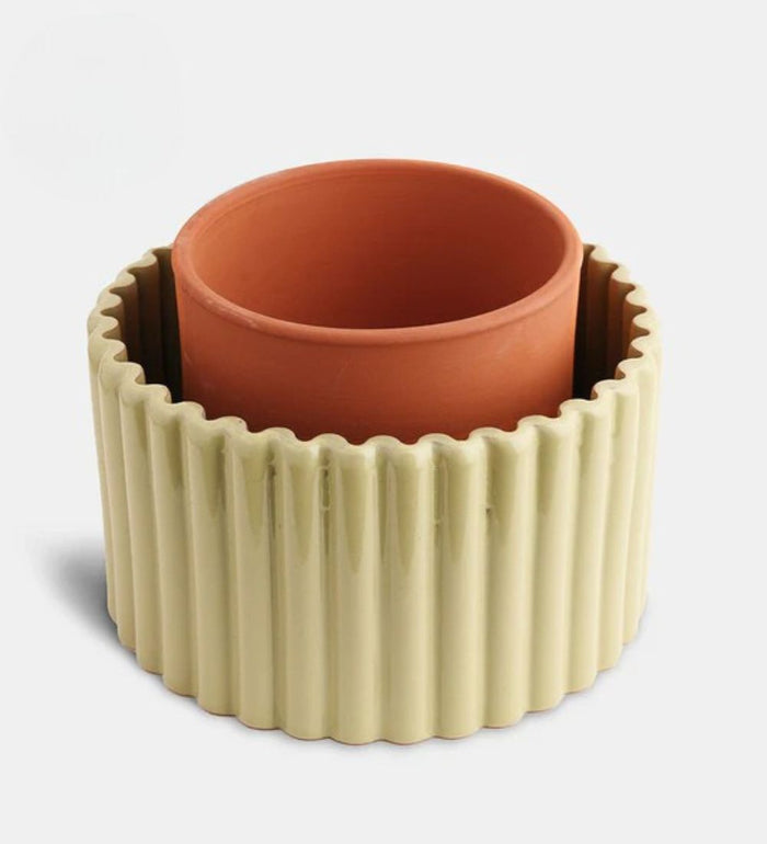 Pepin Sage Self-Watering Pot