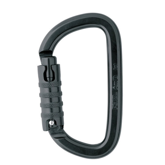 Petzl Am'd Triact Lock Carabiner - Black - CLOSEOUT