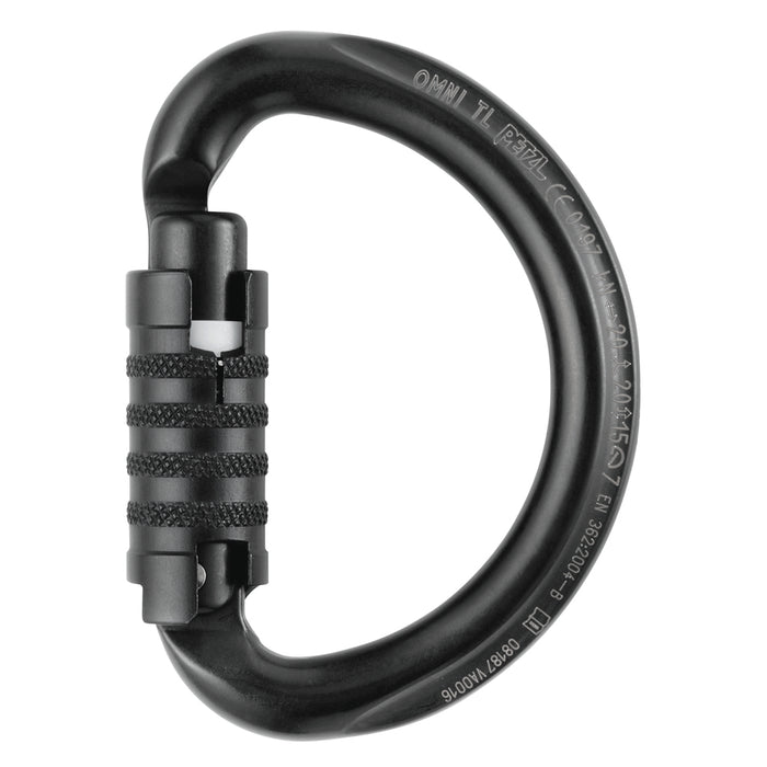 Petzl Omni Triact Lock Carabiner - Black
