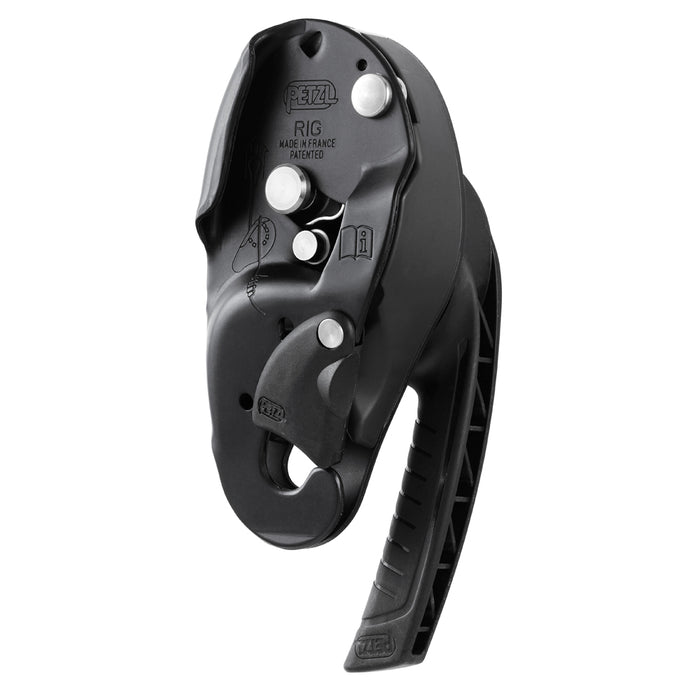 Petzl Rig Descender - Black