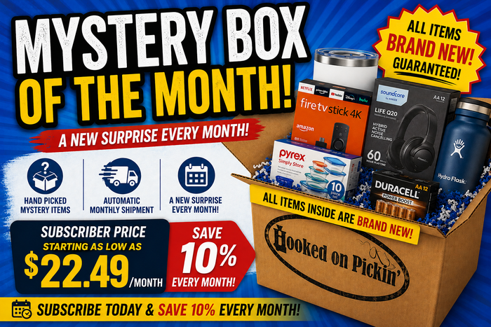 Pickin's Mystery Box of the Month - Monthly Subscription the 5th of every month