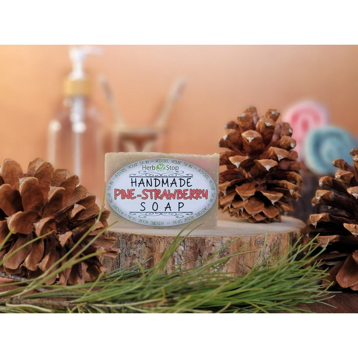 Pine Strawberry Soap