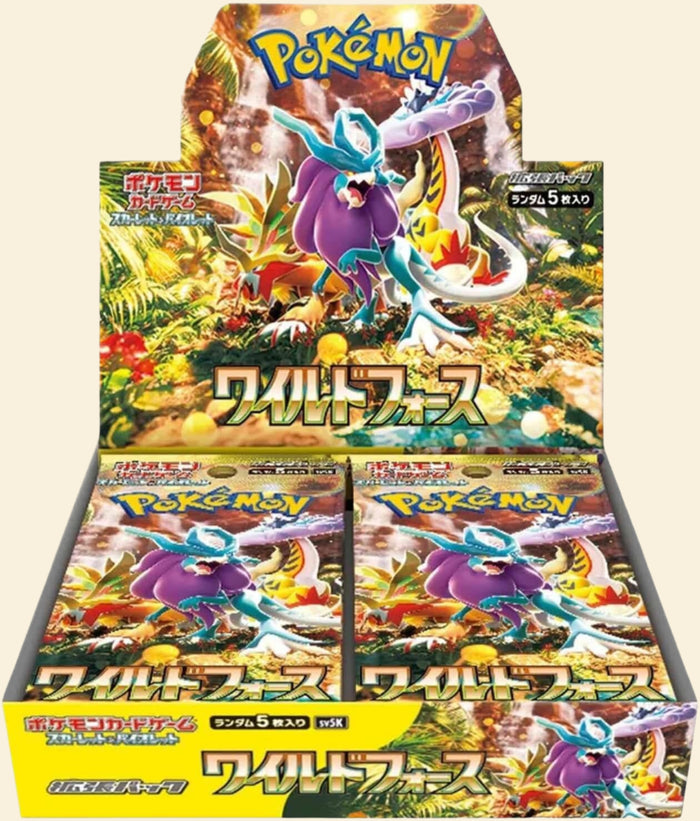 Pokemon Japanese: Wild Force Booster Box