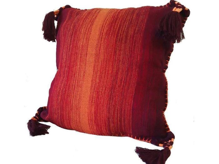 PomPom Cushion Cover | Sunset