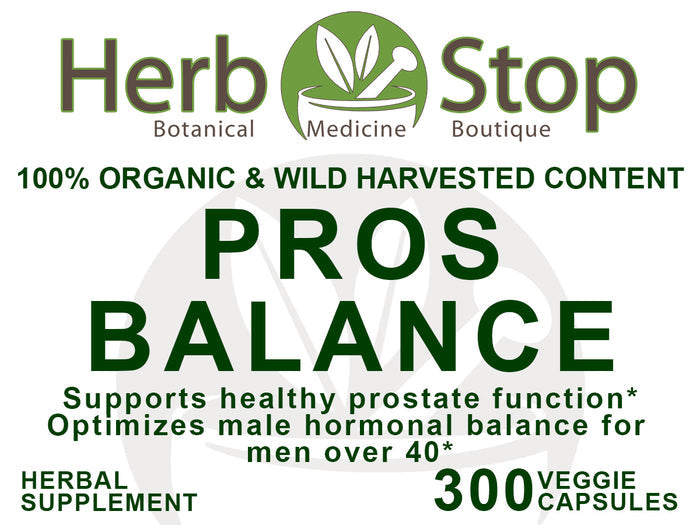 Pros Balance Capsules Label - Front