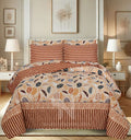 Quilted Comforter Set 6 Pcs Design 985 - Nishat Creative Store
