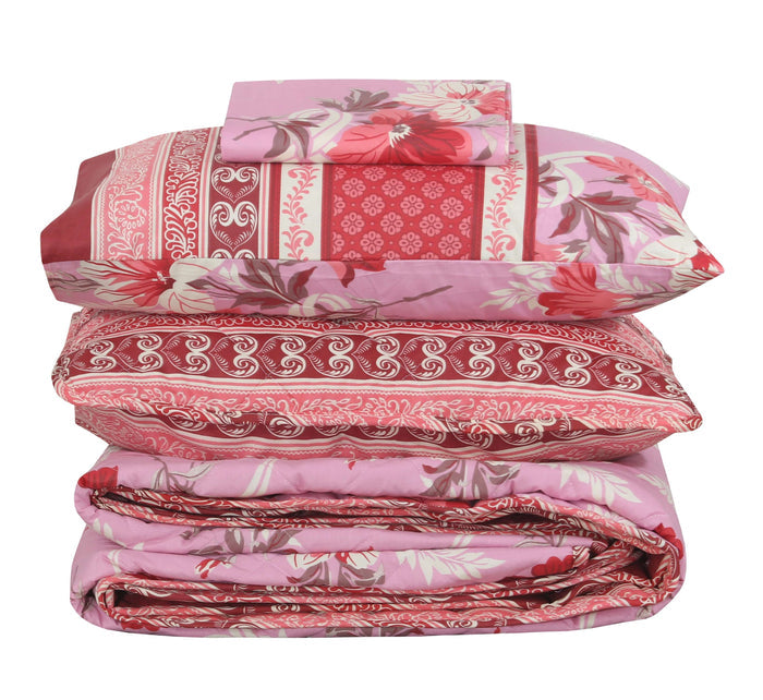 Quilted Comforter Set 6 Pcs Design 988 - Nishat Creative Store