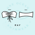 Ray Strapless Reversible Top