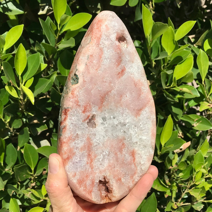 Rose Jasper Flame Shaped Freeform
