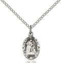 Saint Ann medal 0301A1, Sterling Silver