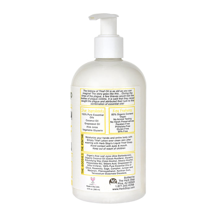 Simply Thief Lotion - Side