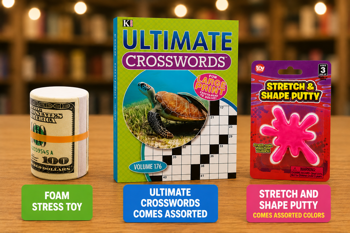 STRESSED? Bundle Gift Bag! Squish It, Stretch It, Puzzle It Out!