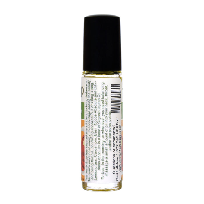Taurus Astrological Aromatherapy Essential Oil Roll-On - Back