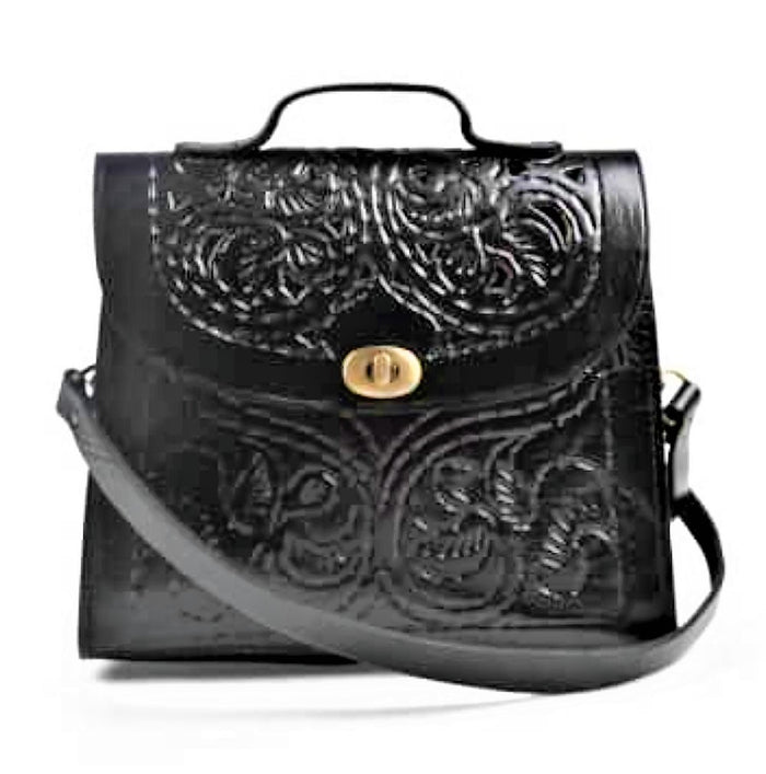 Top Handle Bag - Black - Creation of Marrakesh